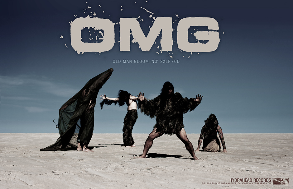 Old Man Gloom 'No' half page print ad