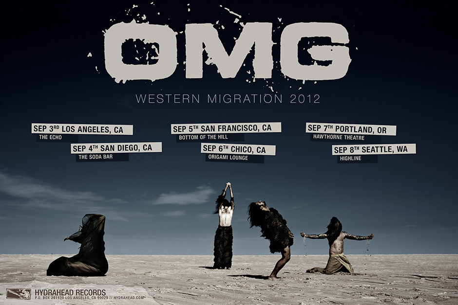Old Man Gloom Western Migration 2012 Tour Poster